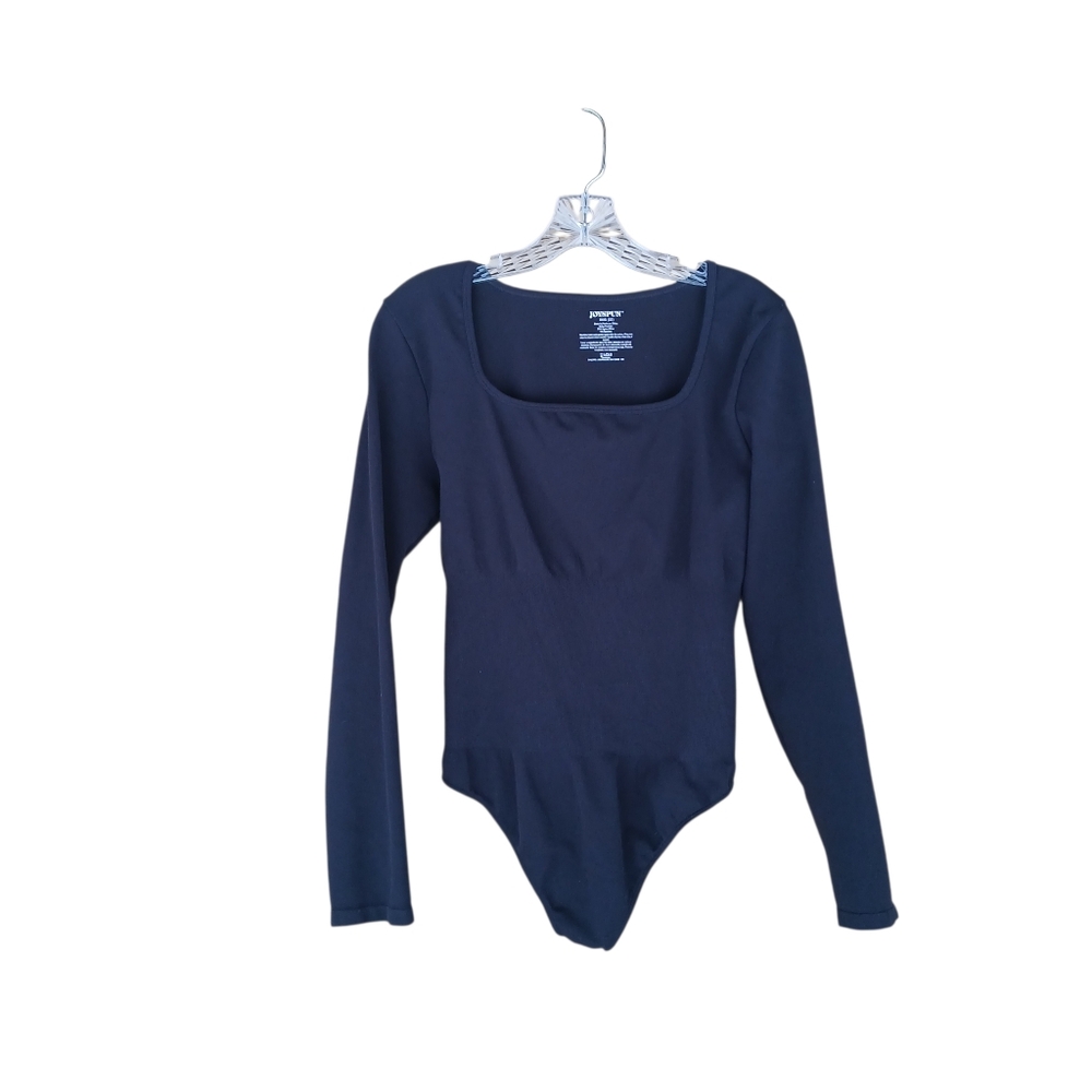 Joyspun Black Waist Shaping Long Sleeved Bodysuit XXXL